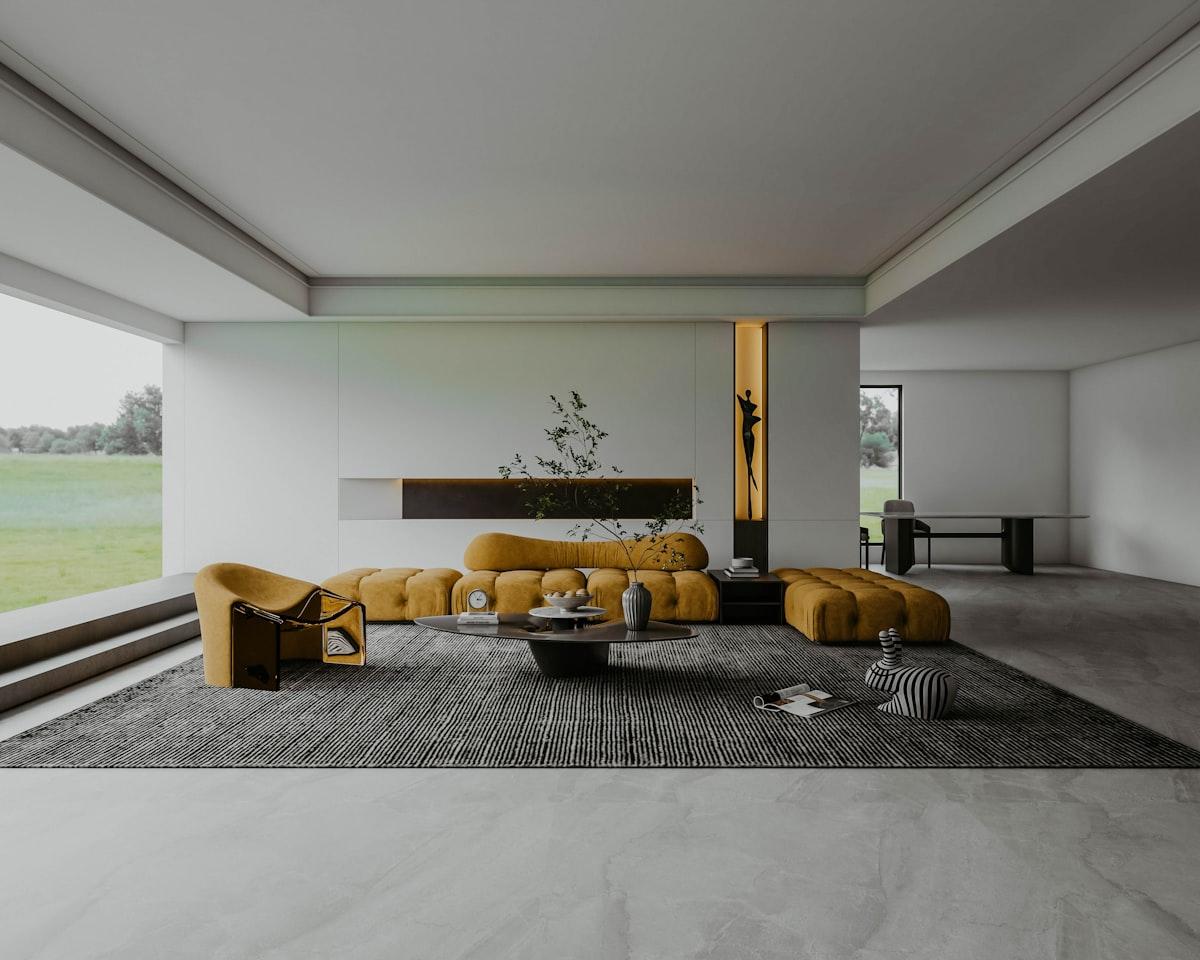 Interior render being reviewed