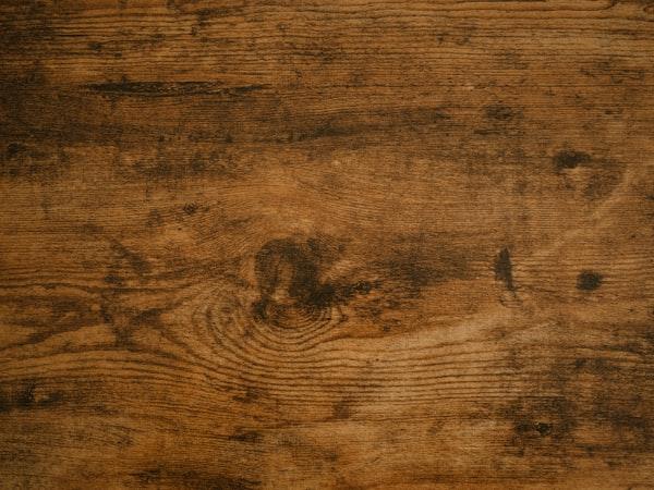 Dark wood door finish
